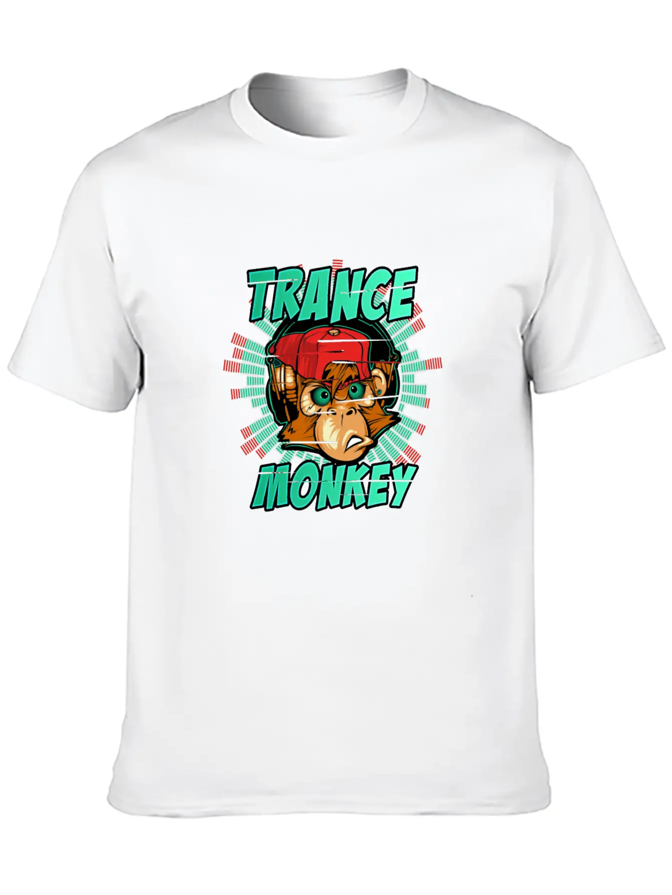 Trance Monkey Unisex Casual T-Shirt – Clean Design For Daily Comfort