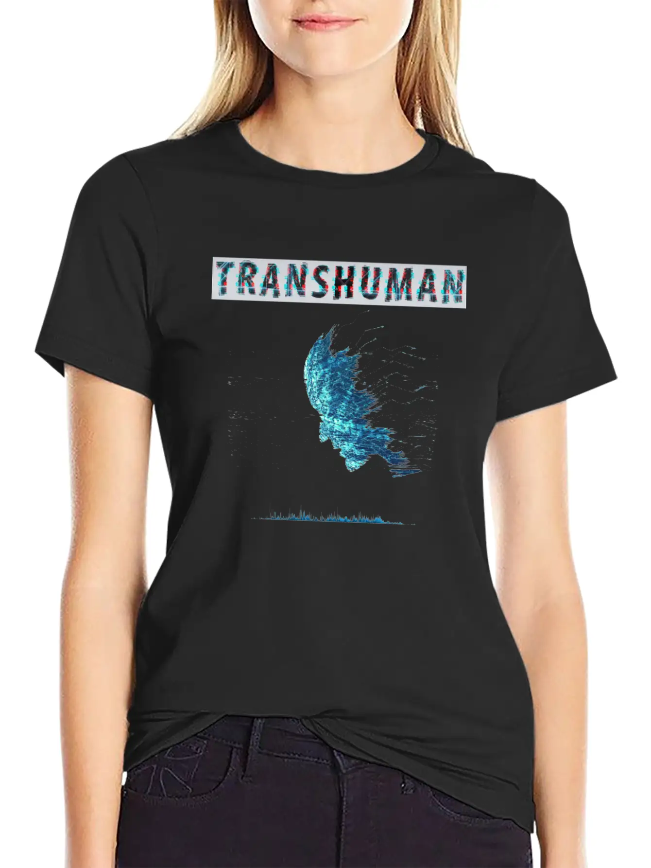 Transhuman Aesthetic Vaporwave Otaku Retro Kawaii Casual Graphic T-Shirt – Simple And Comfortable Daily Wear
