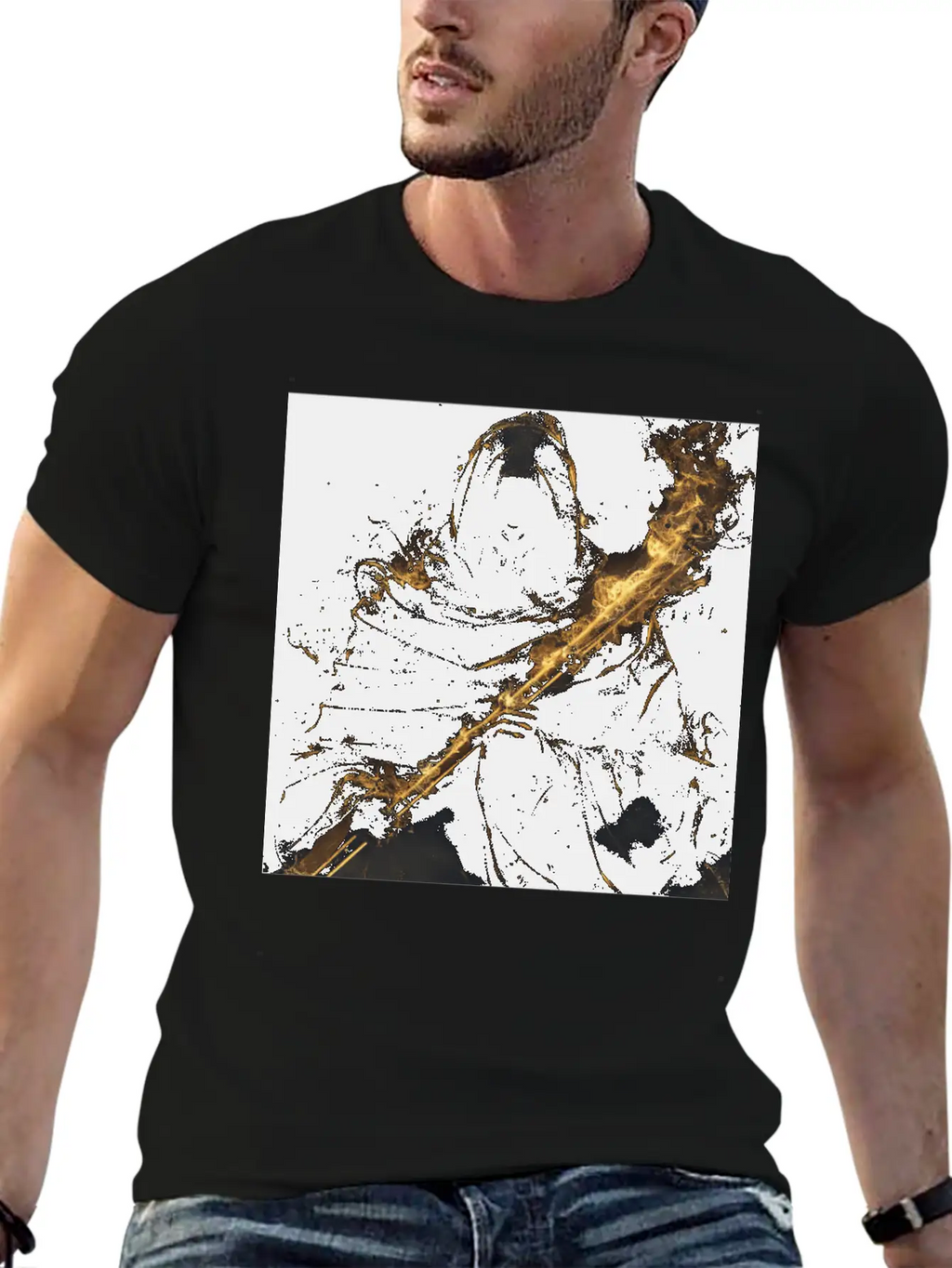 Transverse Flute Unisex Casual T-Shirt – Clean Design For Daily Comfort
