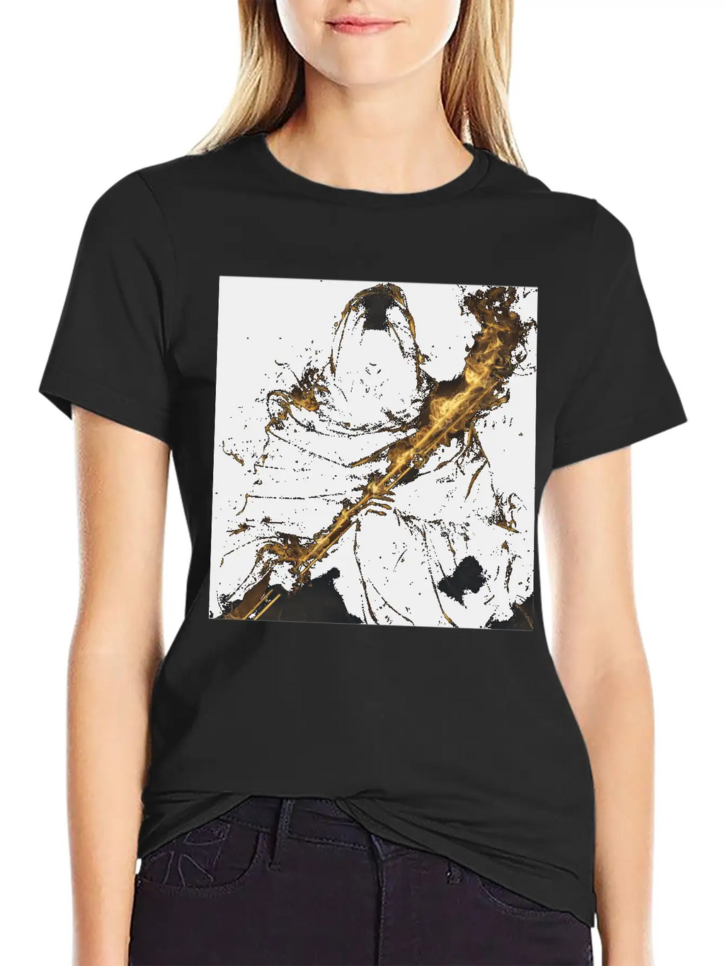 Transverse Flute Unisex Casual T-Shirt – Clean Design For Daily Comfort