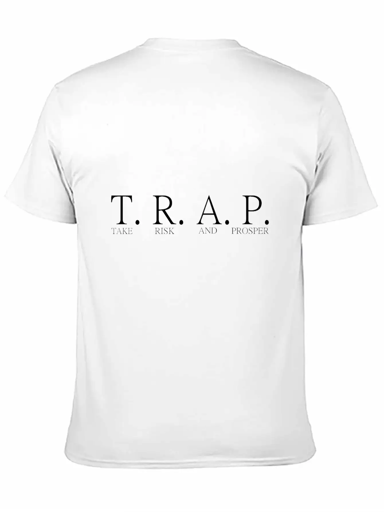 T.R.A.P Unisex Short Sleeve Soft Cotton T-Shirt – Casual Everyday Wear