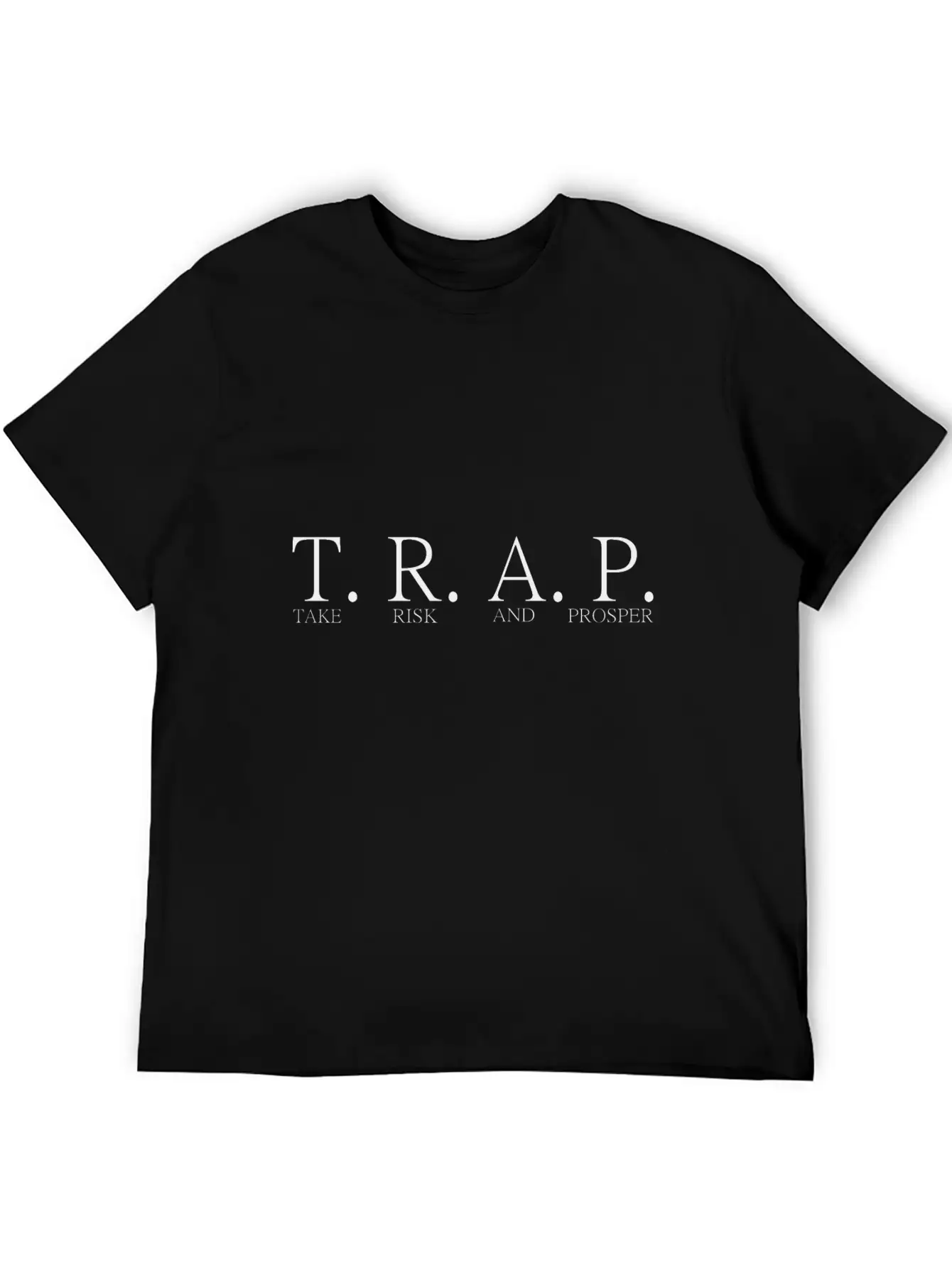 T.R.A.P Unisex Short Sleeve Soft Cotton T-Shirt – Casual Everyday Wear