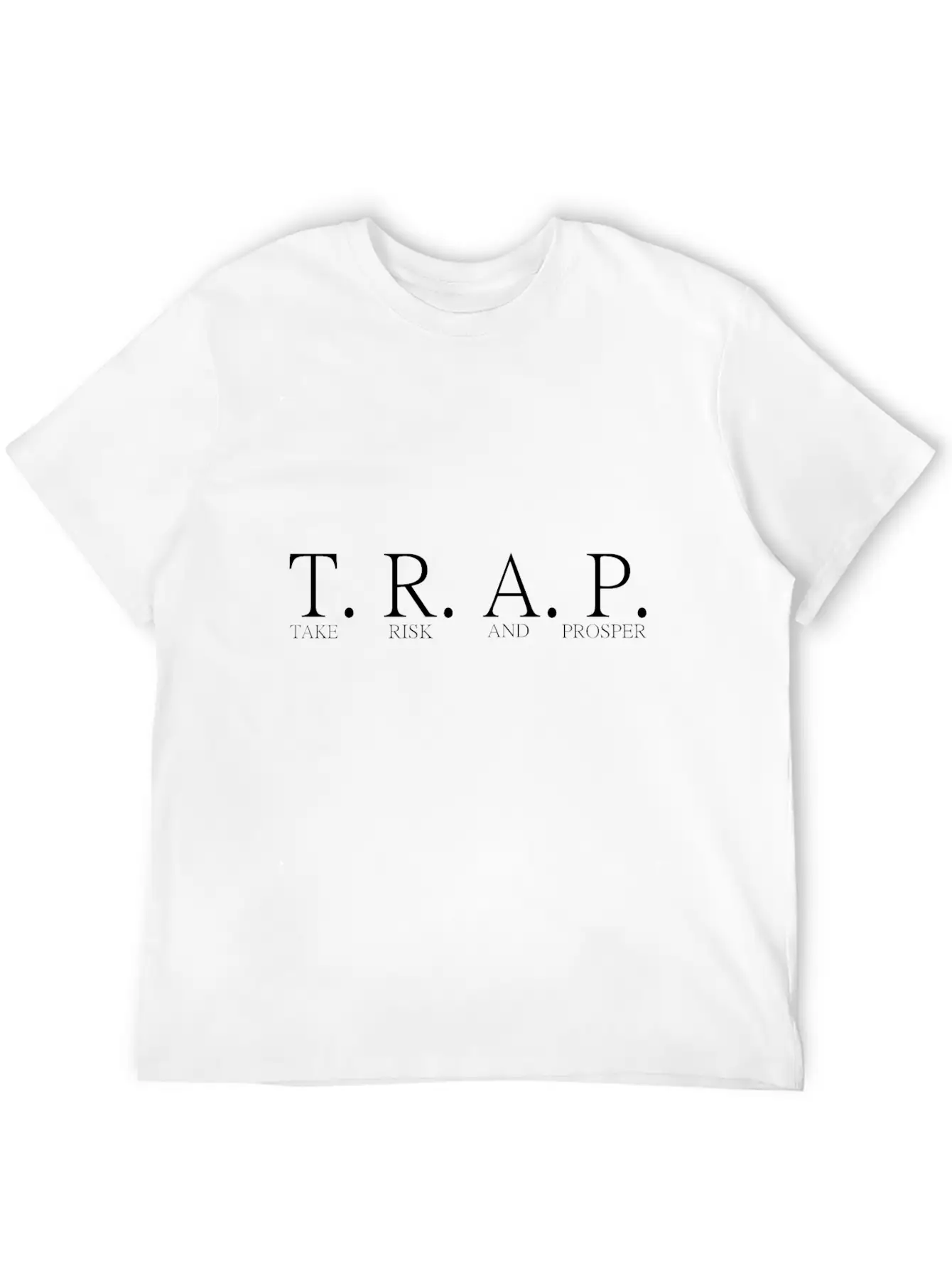 T.R.A.P Unisex Short Sleeve Soft Cotton T-Shirt – Casual Everyday Wear
