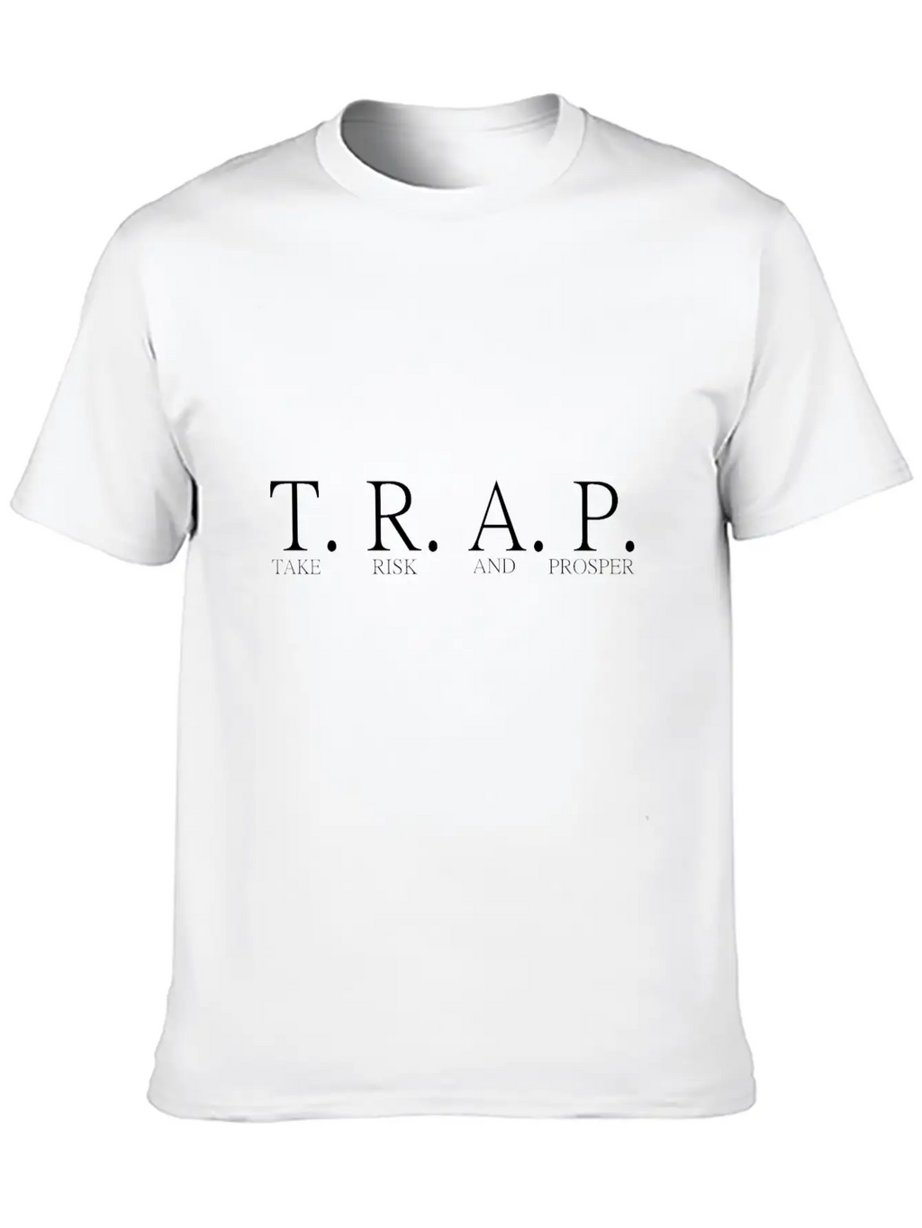 T.R.A.P Unisex Short Sleeve Soft Cotton T-Shirt – Casual Everyday Wear