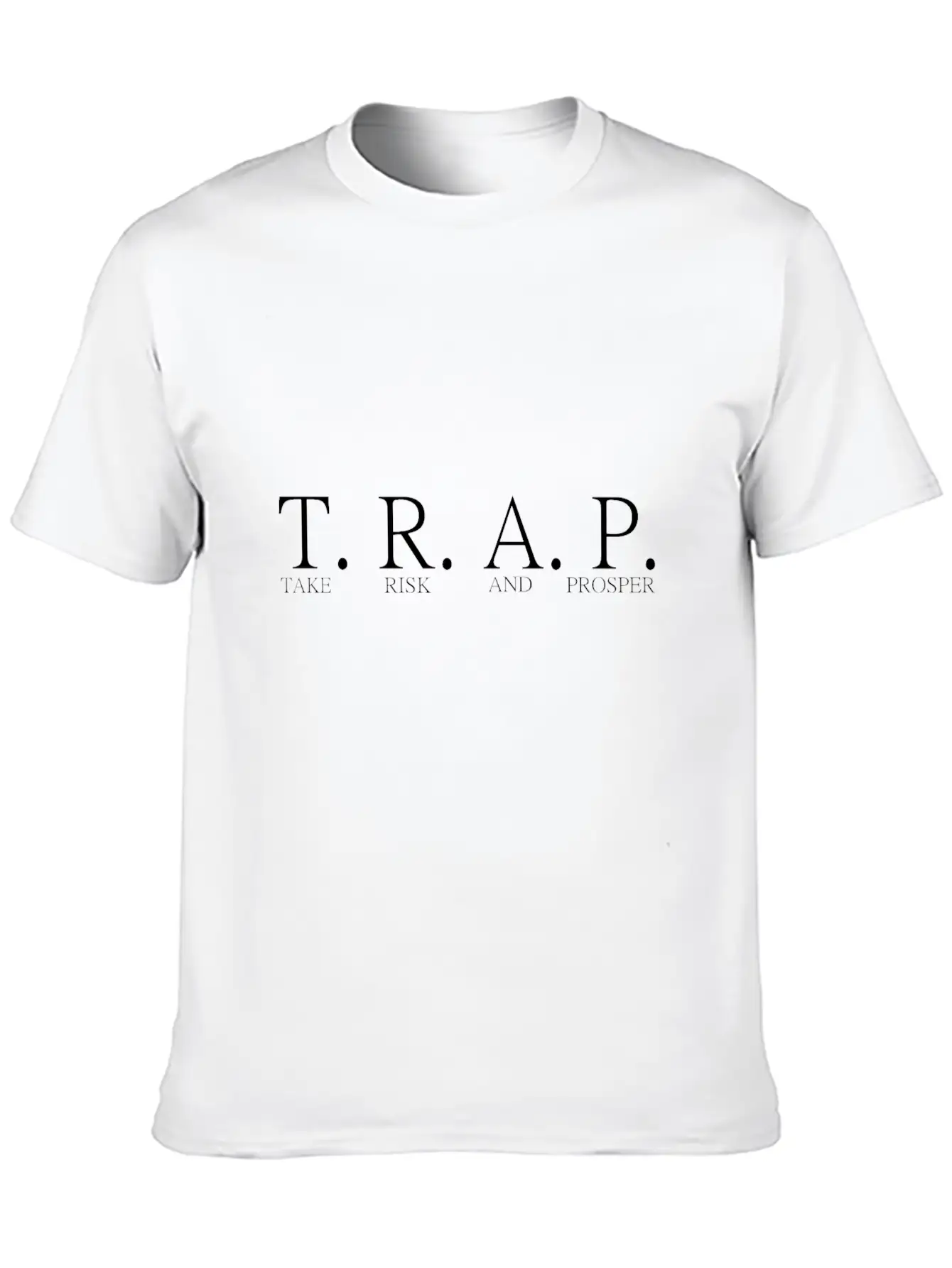 T.R.A.P Unisex Short Sleeve Soft Cotton T-Shirt – Casual Everyday Wear