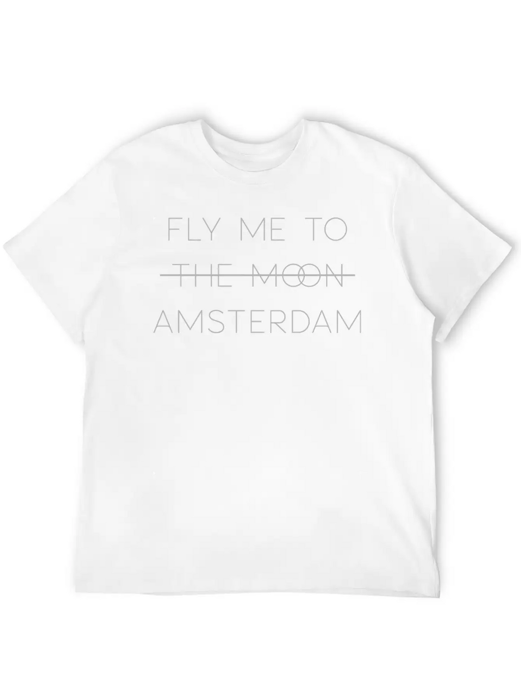 Travel - Amsterdam Travel Unisex Casual T-Shirt – Clean Design For Daily Comfort