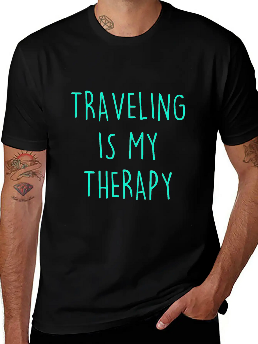 Travel Saying Travel Friends Travel Vacation Casual Graphic T-Shirt – Simple And Comfortable Daily Wear