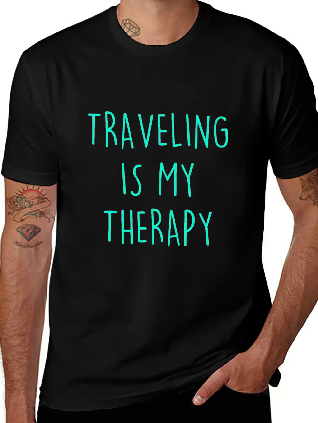 Travel Saying Travel Friends Travel Vacation Casual Graphic T-Shirt – Simple And Comfortable Daily Wear