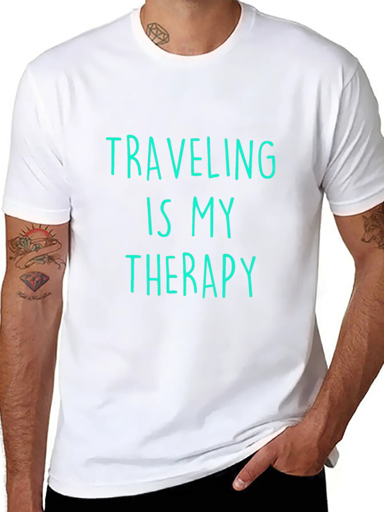 Travel Saying Travel Friends Travel Vacation Casual Graphic T-Shirt – Simple And Comfortable Daily Wear