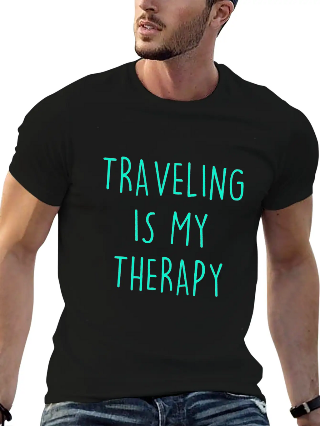 Travel Saying Travel Friends Travel Vacation Casual Graphic T-Shirt – Simple And Comfortable Daily Wear