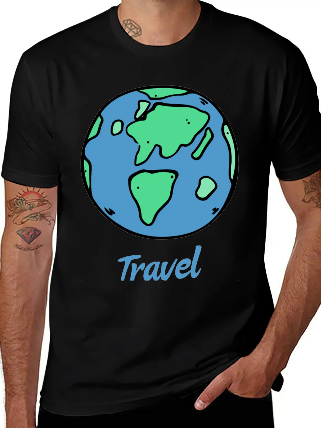 Travel The World Travel Apparel Stylish Everyday T-Shirt – Unisex Basic Cotton Tee