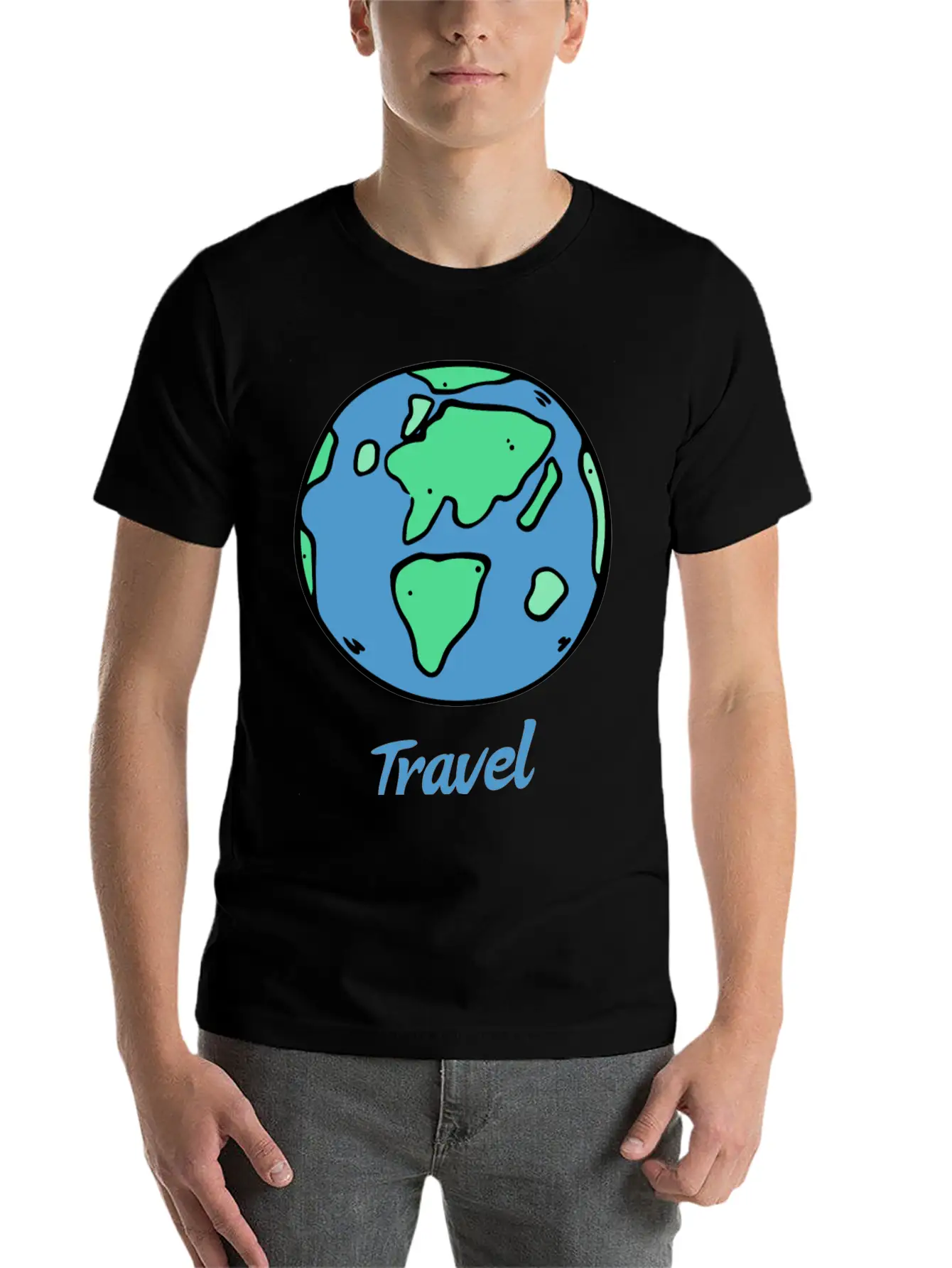 Travel The World Travel Apparel Stylish Everyday T-Shirt – Unisex Basic Cotton Tee