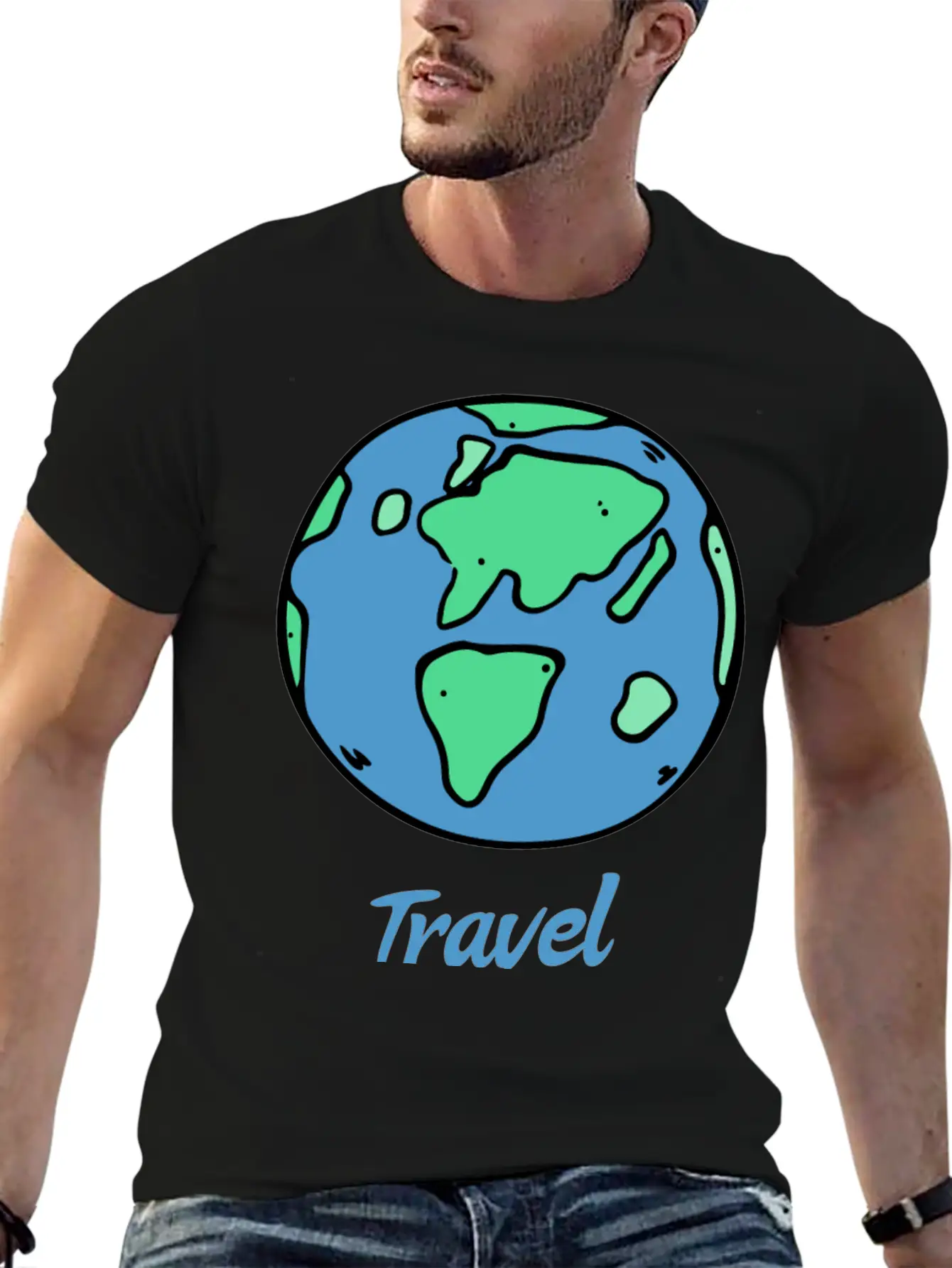 Travel The World Travel Apparel Stylish Everyday T-Shirt – Unisex Basic Cotton Tee