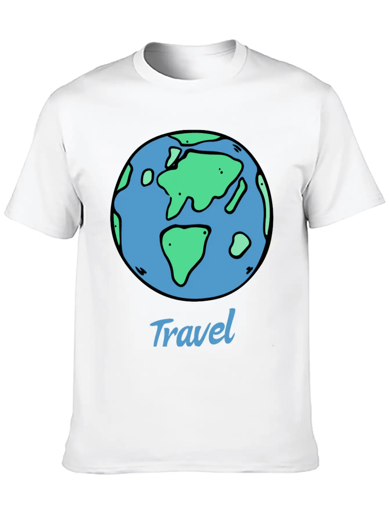 Travel The World Travel Apparel Stylish Everyday T-Shirt – Unisex Basic Cotton Tee