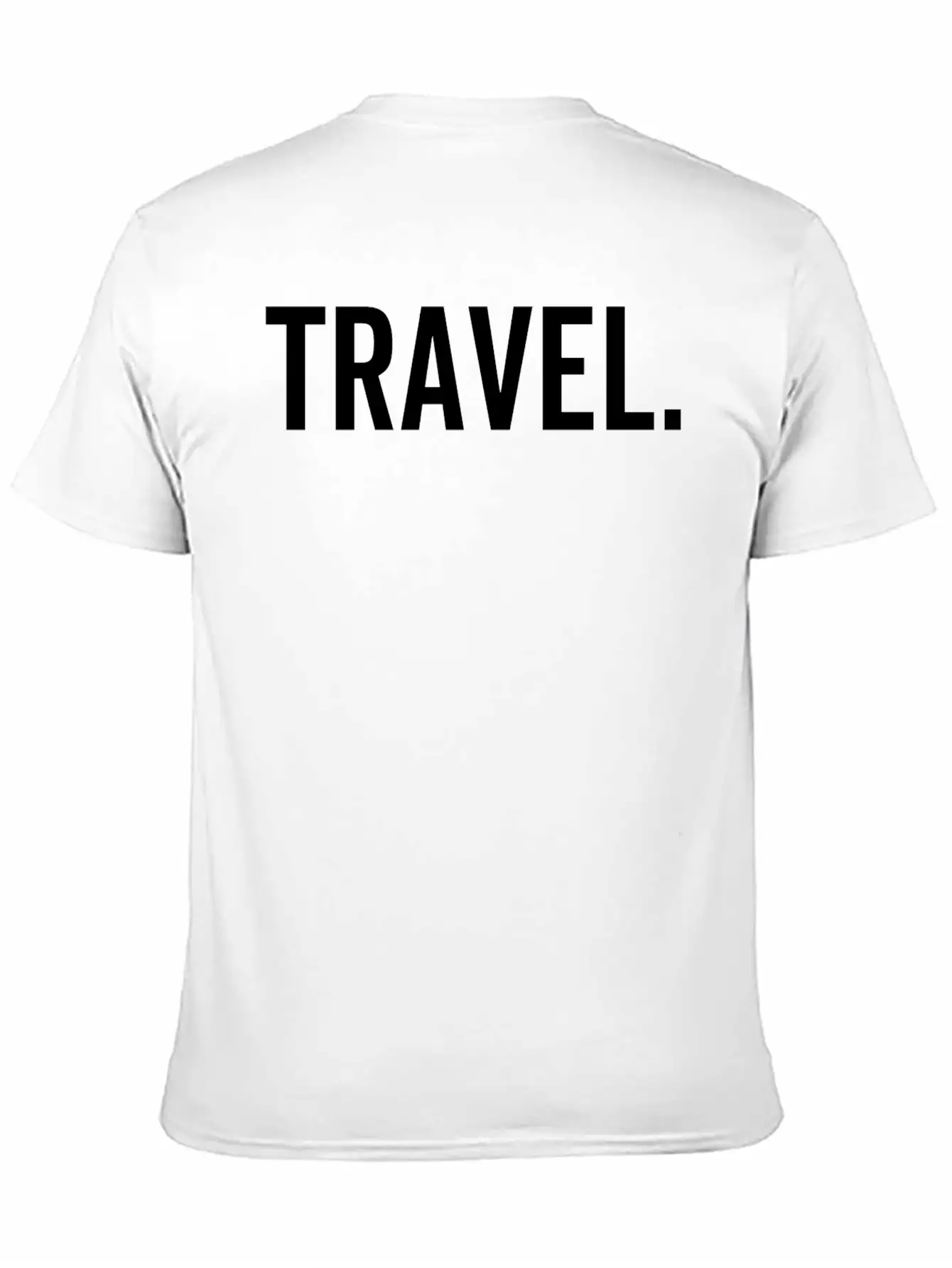 Travel Unisex Casual T-Shirt – Clean Design For Daily Comfort