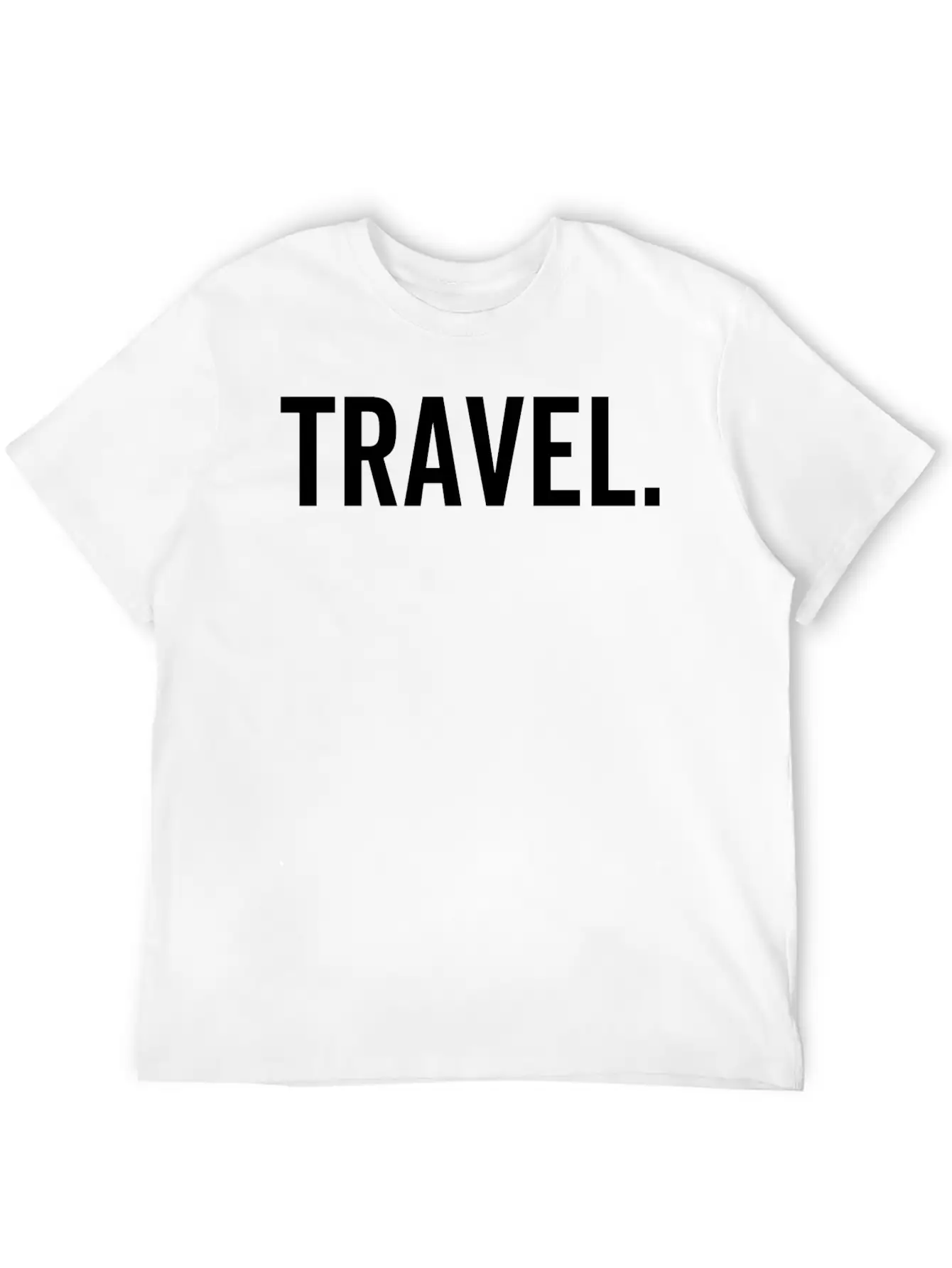 Travel Unisex Casual T-Shirt – Clean Design For Daily Comfort