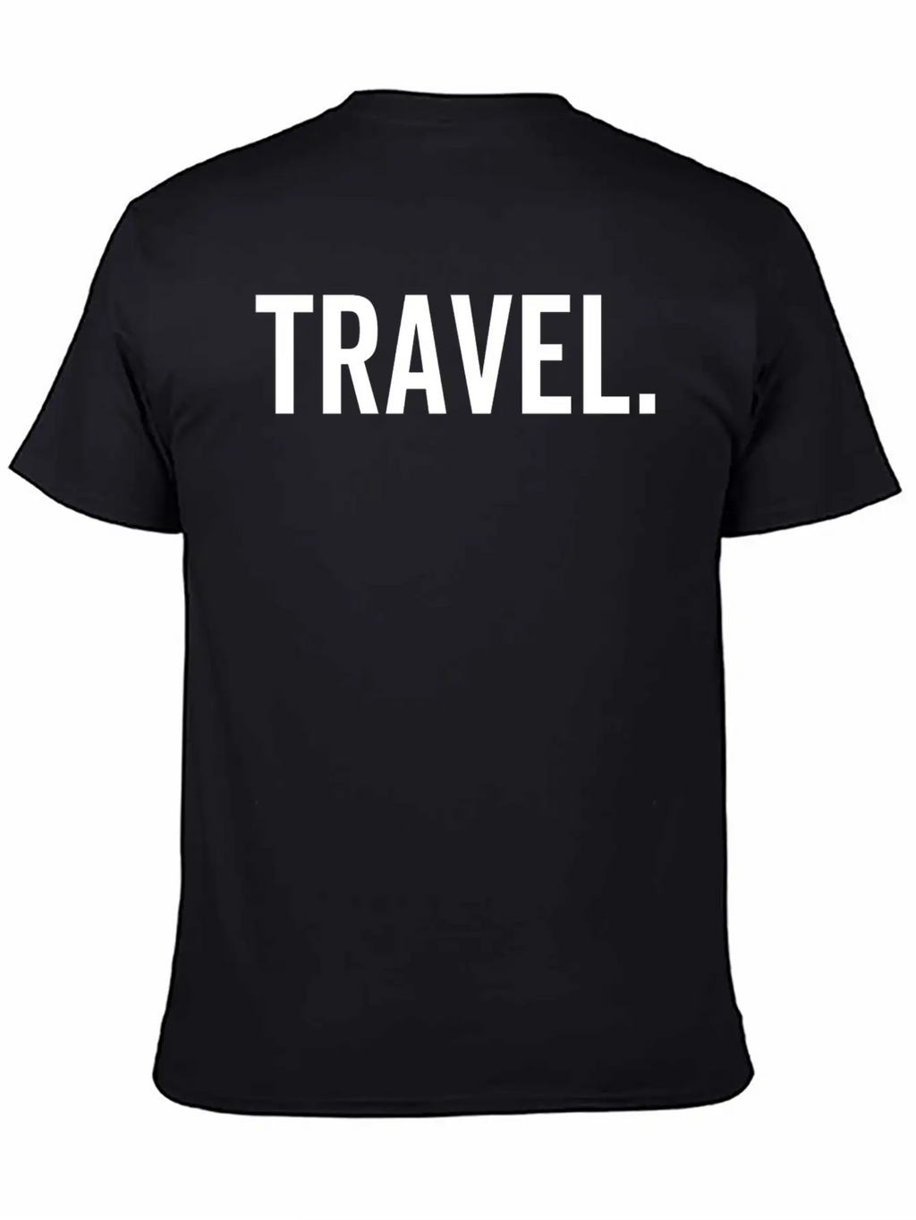 Travel Unisex Casual T-Shirt – Clean Design For Daily Comfort