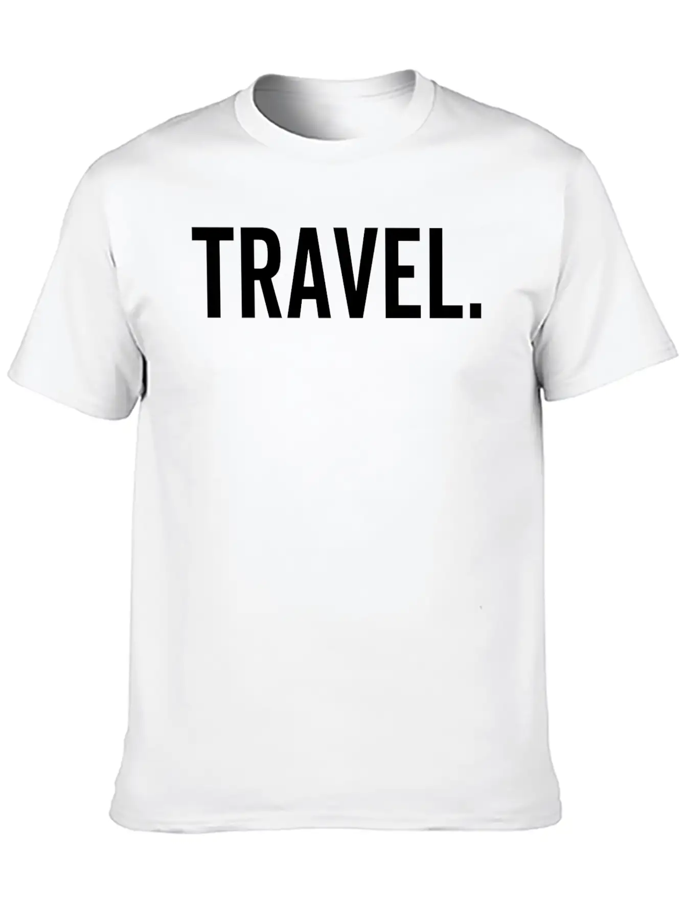 Travel Unisex Casual T-Shirt – Clean Design For Daily Comfort