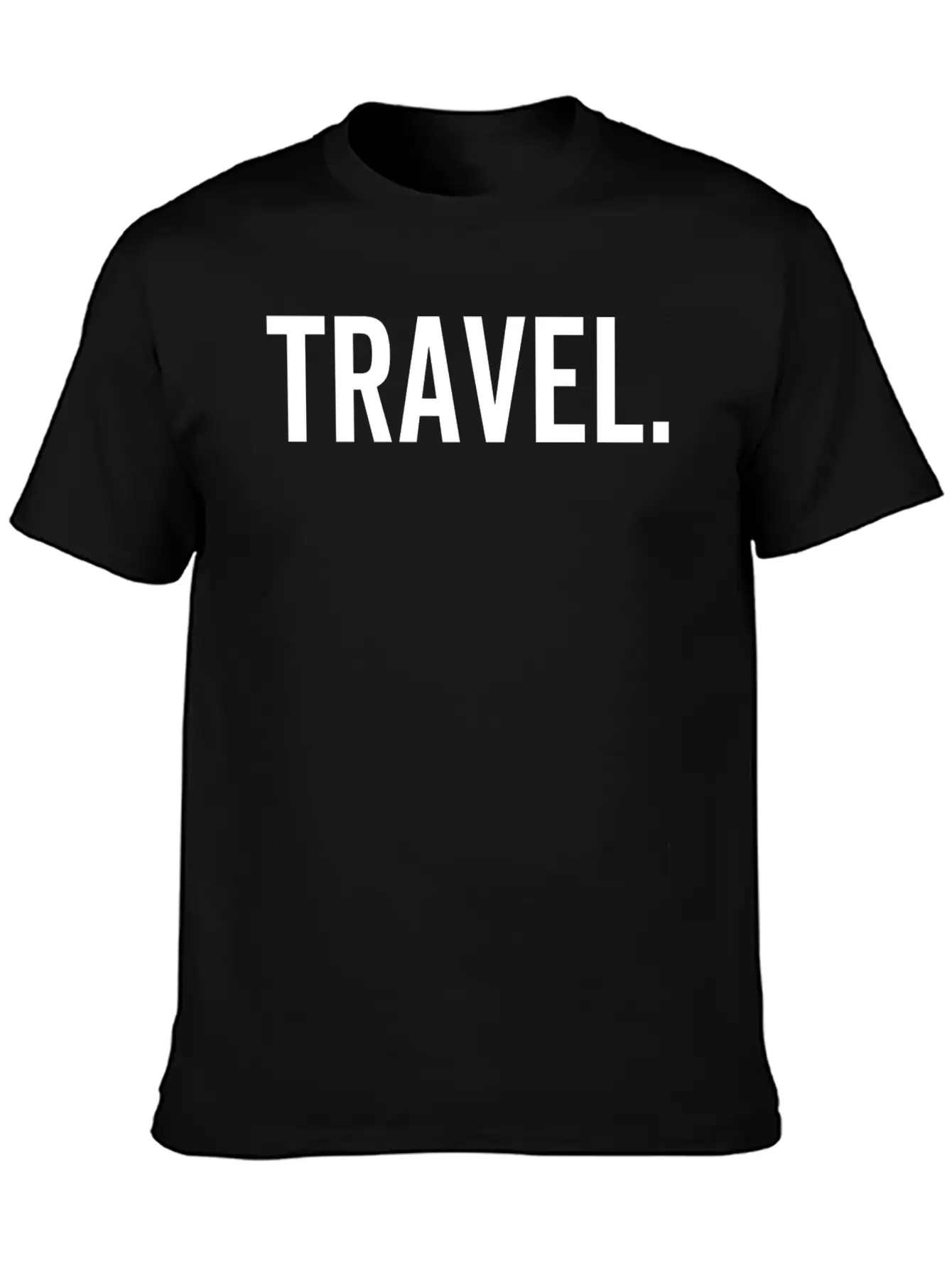 Travel Unisex Casual T-Shirt – Clean Design For Daily Comfort