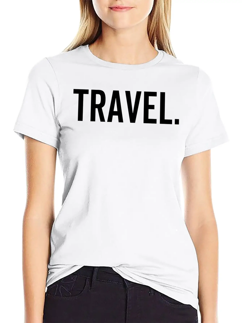 Travel Unisex Casual T-Shirt – Clean Design For Daily Comfort