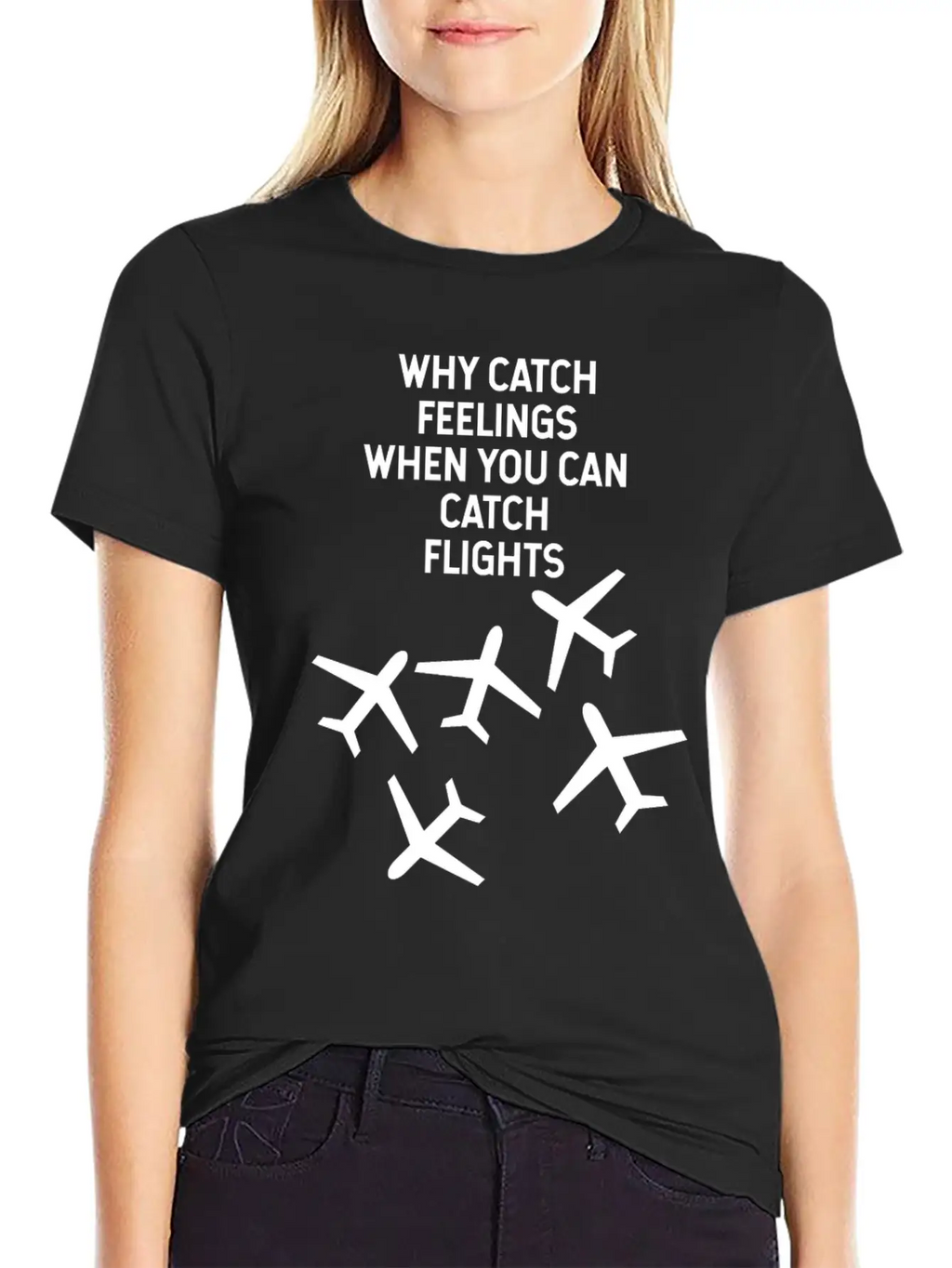 TRAVEL Unisex Short Sleeve Soft Cotton T-Shirt – Casual Everyday Wear