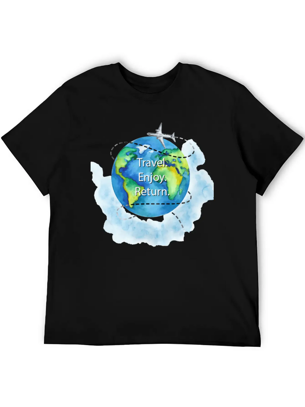 Traveler Unisex Casual T-Shirt – Clean Design For Daily Comfort