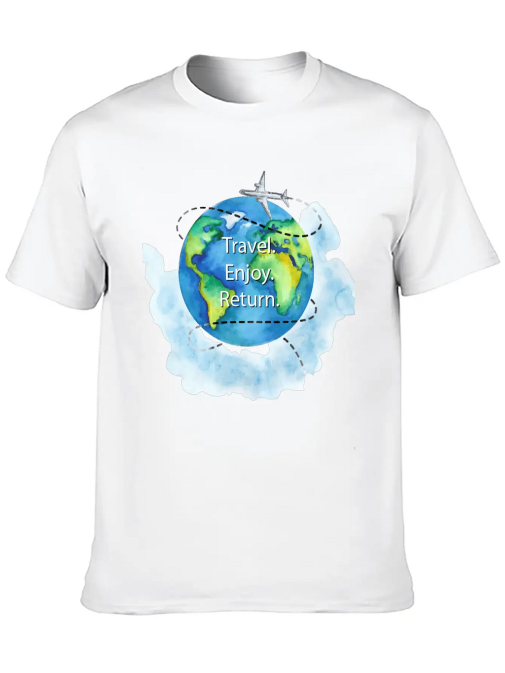 Traveler Unisex Casual T-Shirt – Clean Design For Daily Comfort