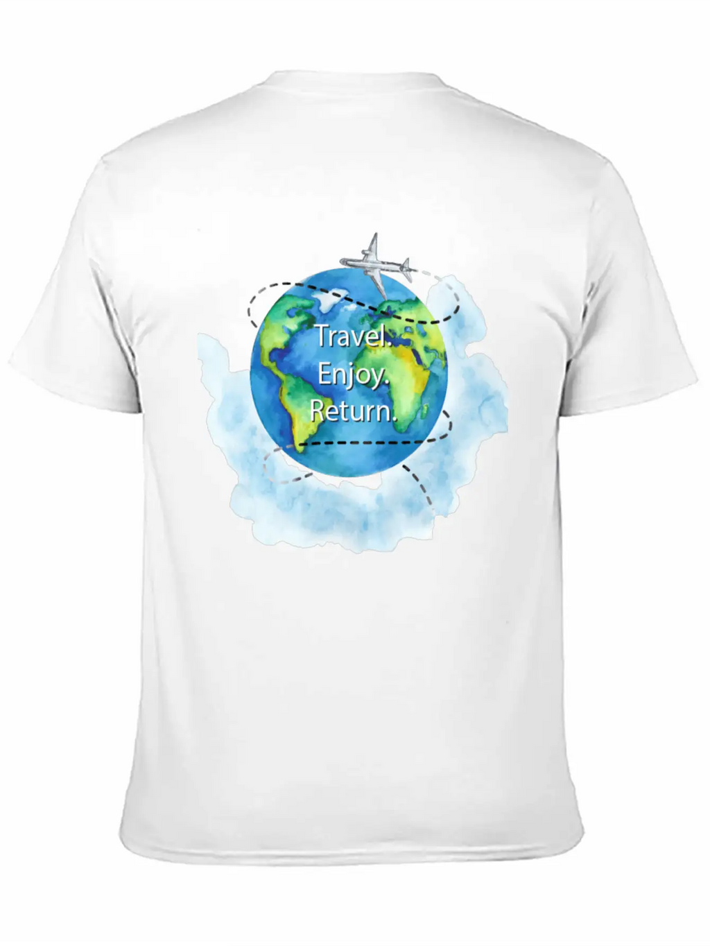 Traveler Unisex Casual T-Shirt – Clean Design For Daily Comfort