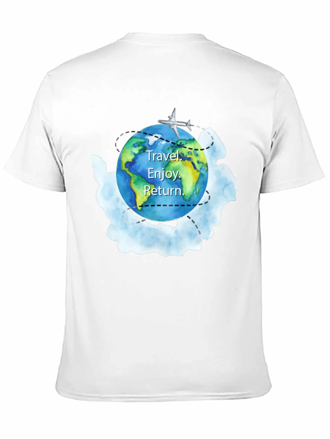 Traveler Unisex Casual T-Shirt – Clean Design For Daily Comfort