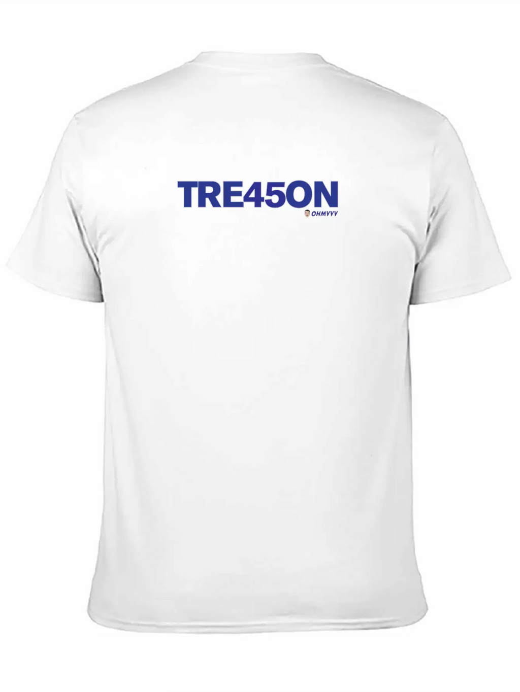 TREA45ON SOLO BLUE LOGO Unisex Casual T-Shirt – Clean Design For Daily Comfort