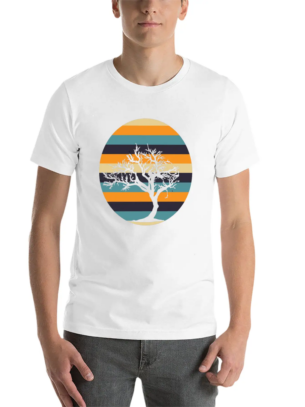 Tree #2 Classic Fit Graphic Tee For Daily Comfort – Unisex Cotton Shirt