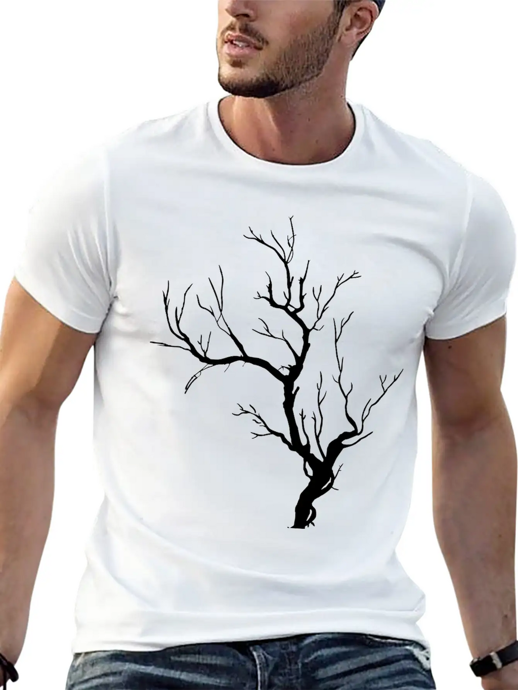 Tree Breathable Soft Cotton T-Shirt – Timeless Casual Look