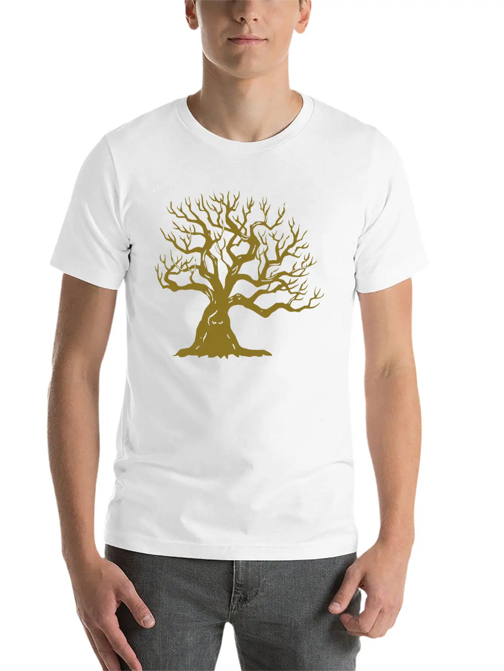 Tree Essential Cotton Tee For Daily Outfits – Unisex Style