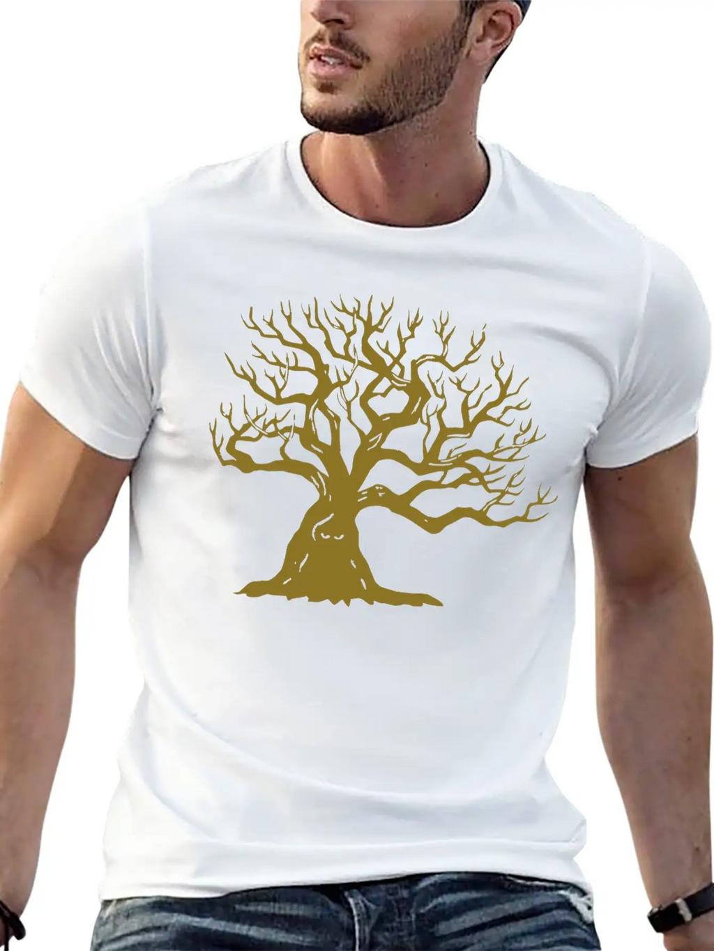 Tree Essential Cotton Tee For Daily Outfits – Unisex Style