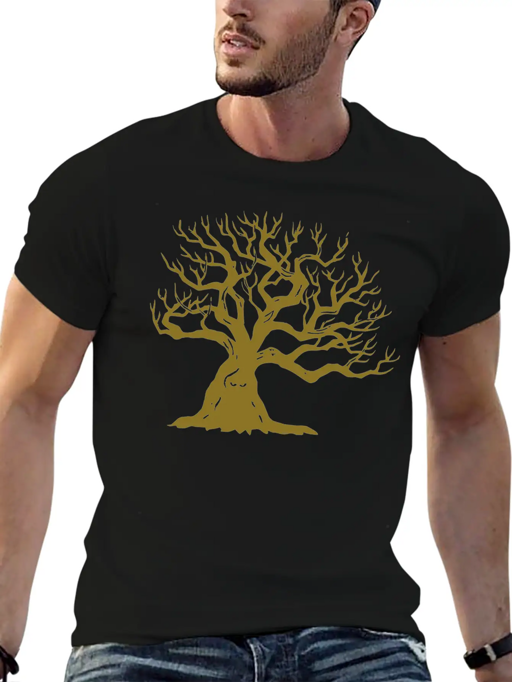 Tree Essential Cotton Tee For Daily Outfits – Unisex Style