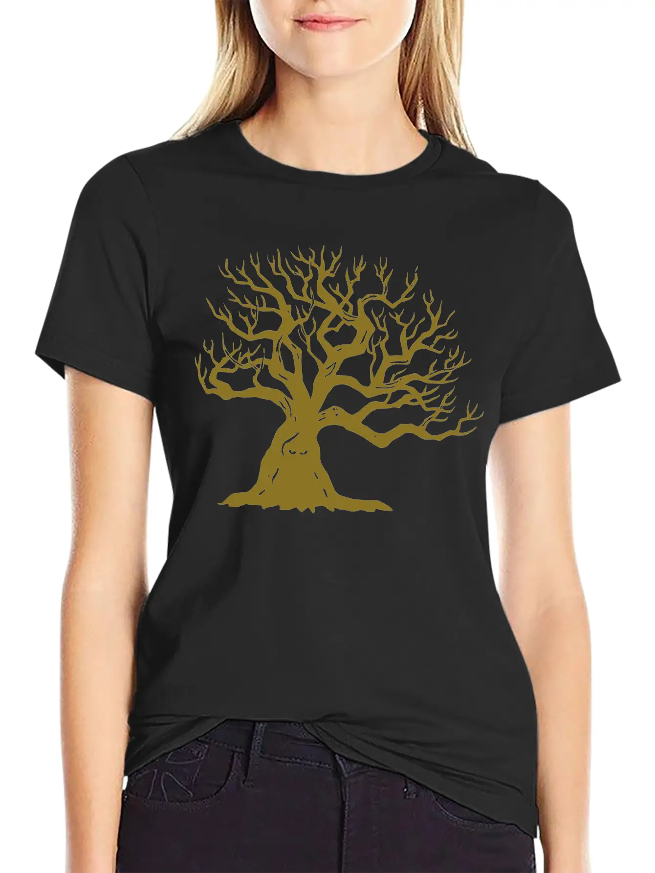 Tree Essential Cotton Tee For Daily Outfits – Unisex Style