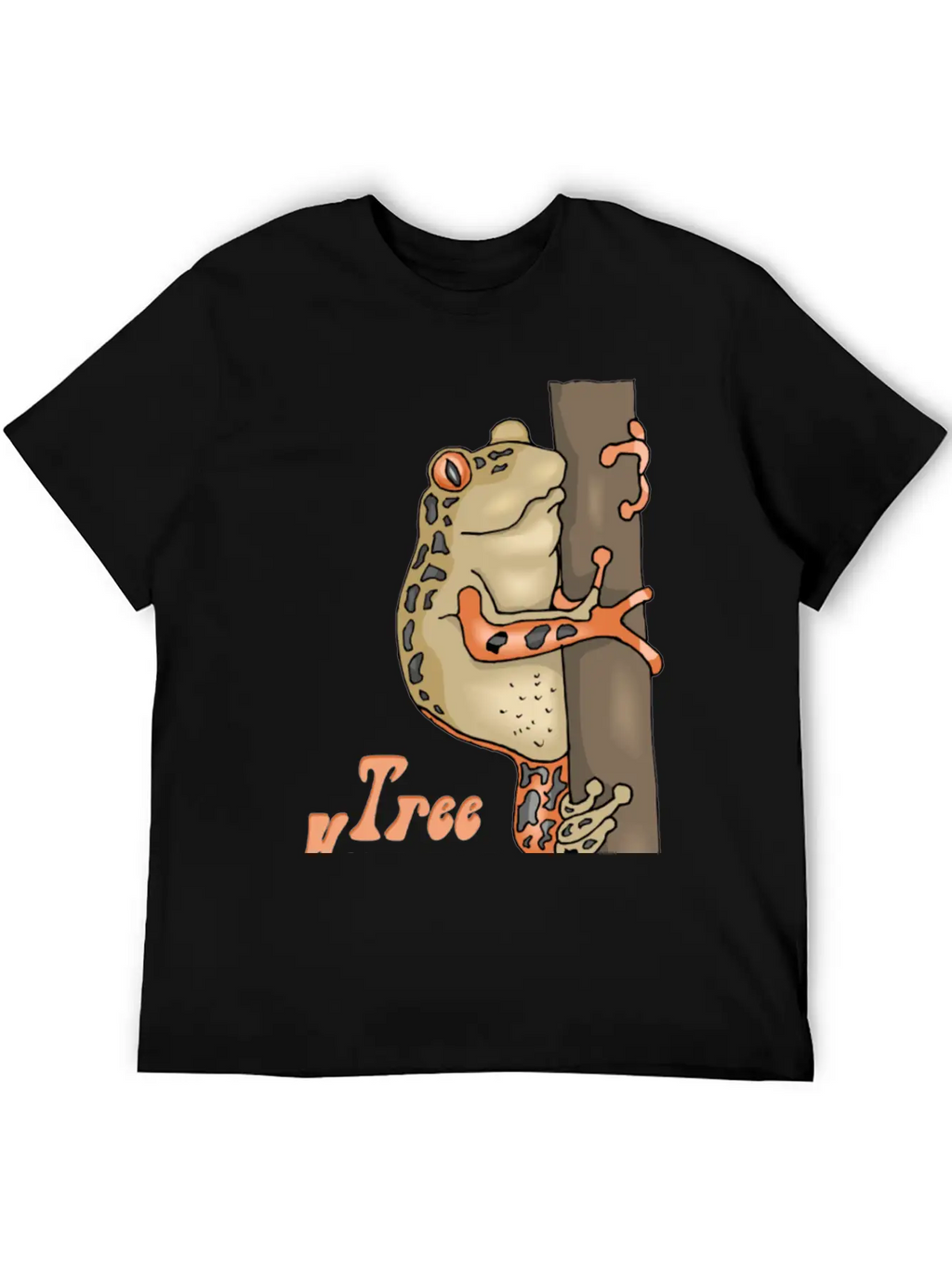 Tree Hugger Tree Frog Unisex Casual T-Shirt – Clean Design For Daily Comfort