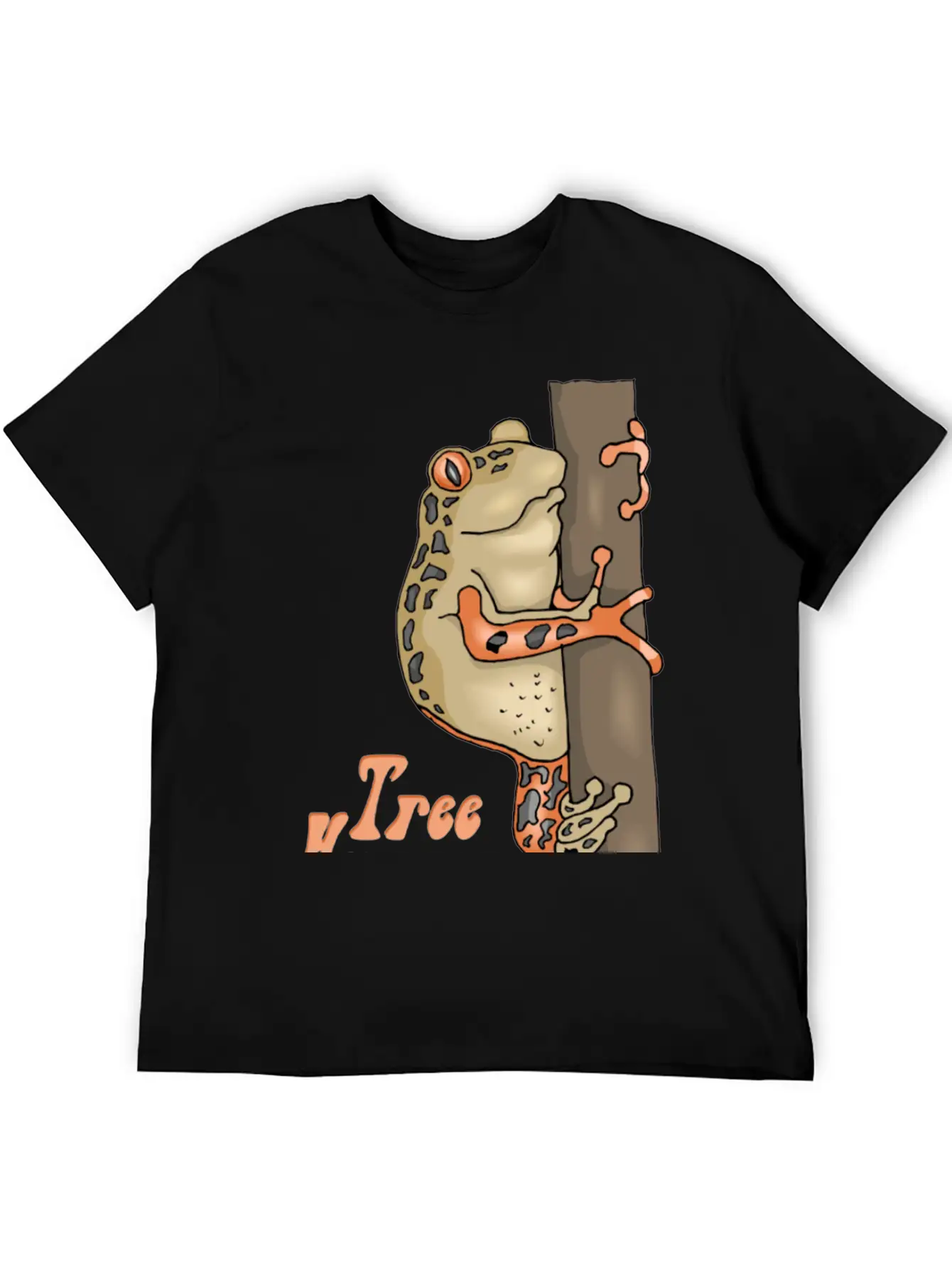 Tree Hugger Tree Frog Unisex Casual T-Shirt – Clean Design For Daily Comfort