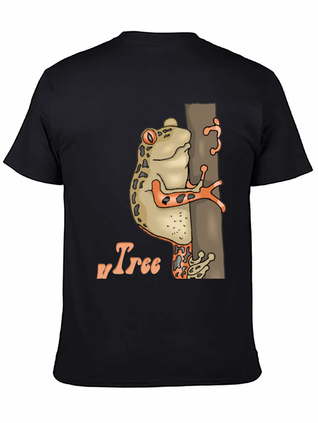 Tree Hugger Tree Frog Unisex Casual T-Shirt – Clean Design For Daily Comfort