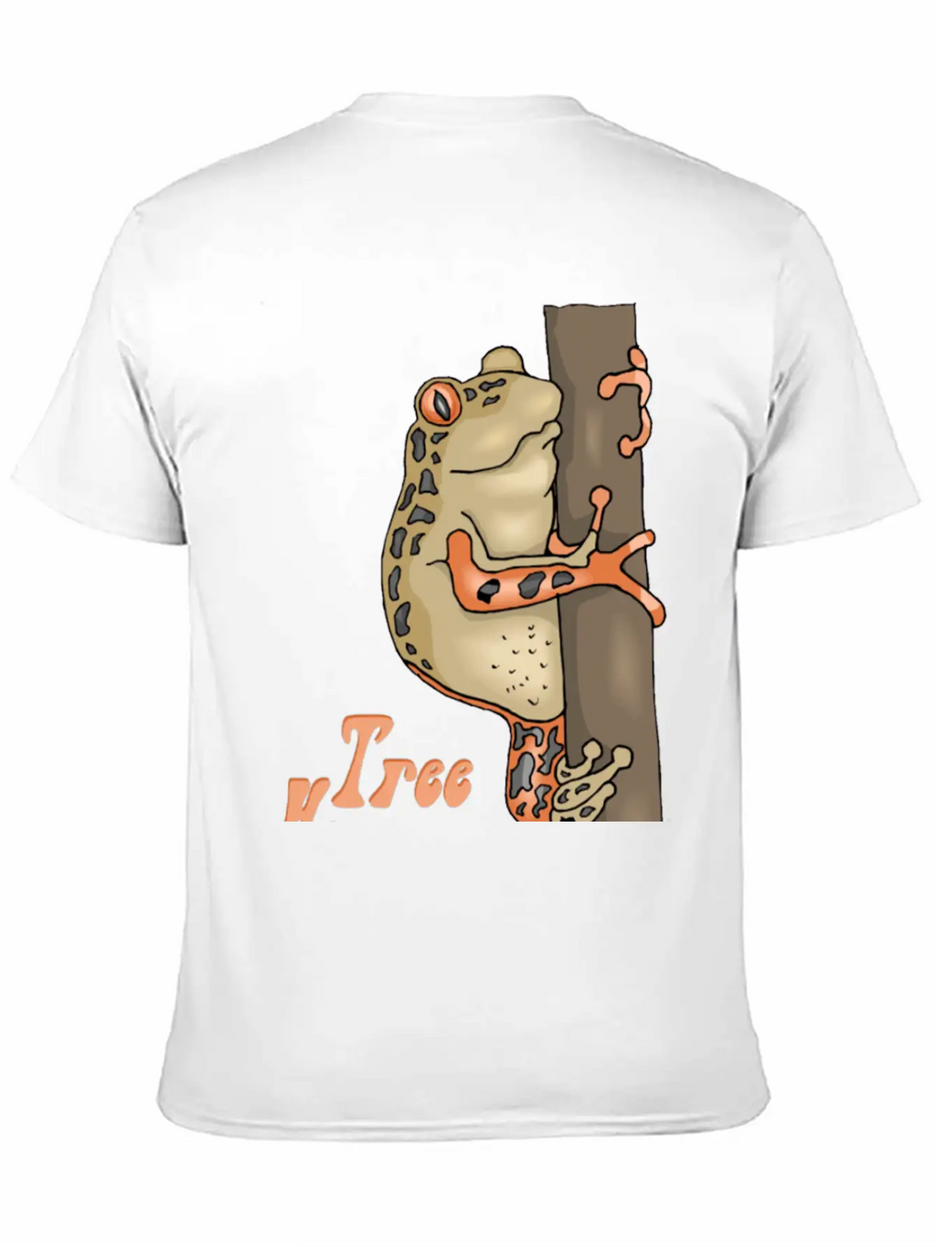 Tree Hugger Tree Frog Unisex Casual T-Shirt – Clean Design For Daily Comfort