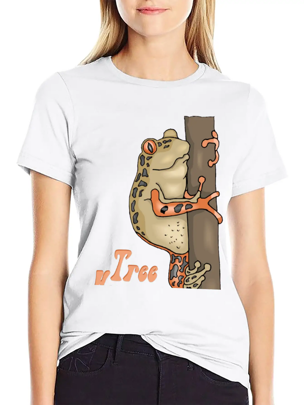 Tree Hugger Tree Frog Unisex Casual T-Shirt – Clean Design For Daily Comfort