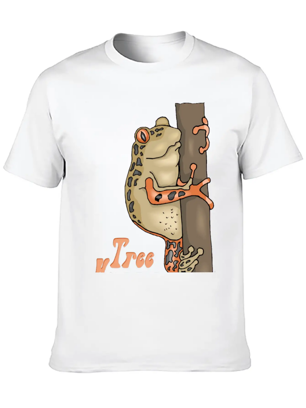 Tree Hugger Tree Frog Unisex Casual T-Shirt – Clean Design For Daily Comfort