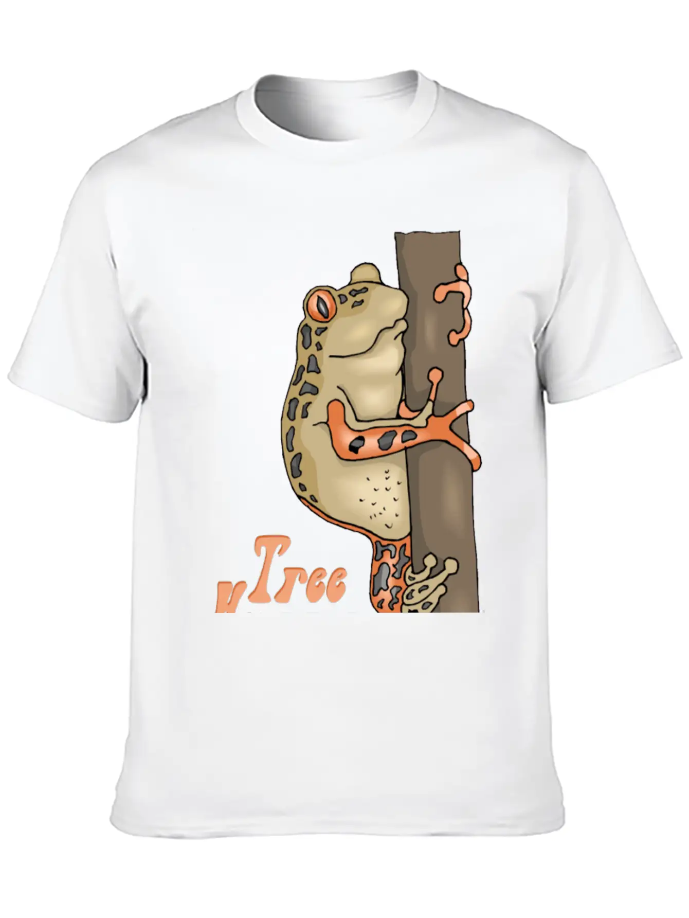 Tree Hugger Tree Frog Unisex Casual T-Shirt – Clean Design For Daily Comfort