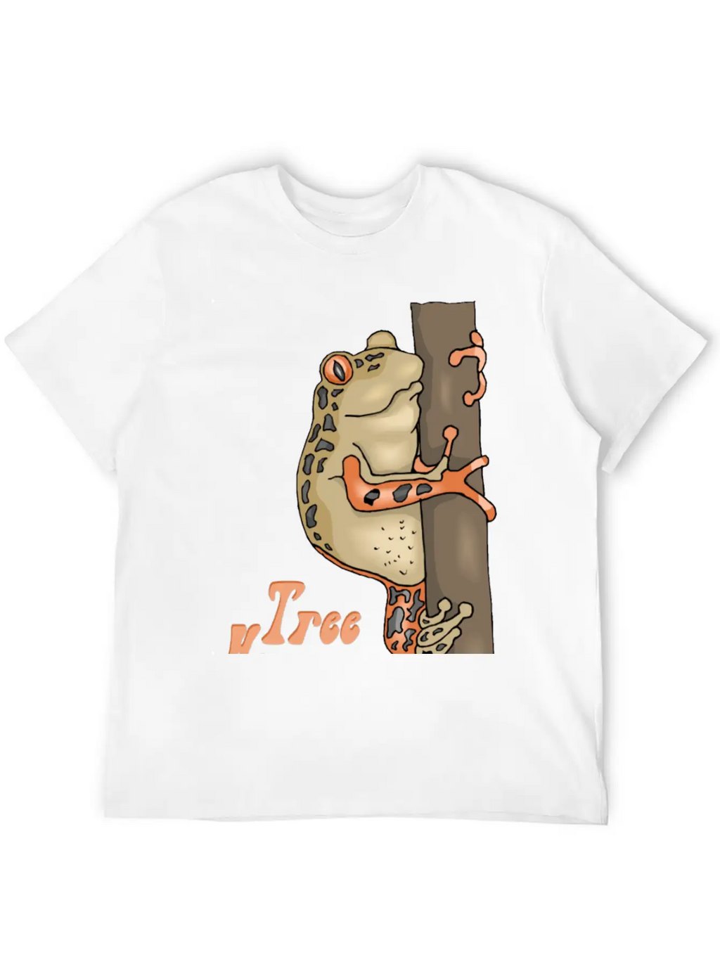 Tree Hugger Tree Frog Unisex Casual T-Shirt – Clean Design For Daily Comfort
