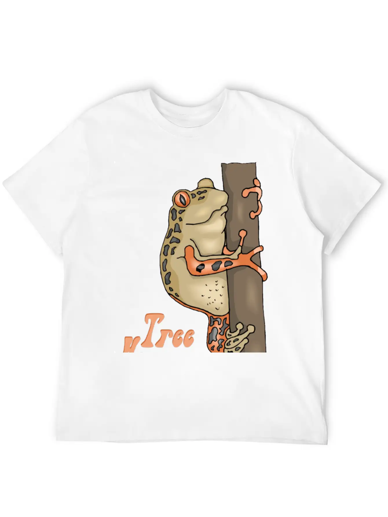 Tree Hugger Tree Frog Unisex Casual T-Shirt – Clean Design For Daily Comfort