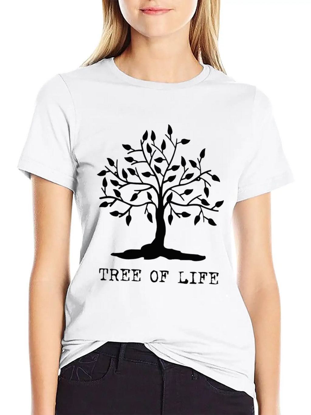 Tree Of Life Casual Graphic T-Shirt – Simple And Comfortable Daily Wear