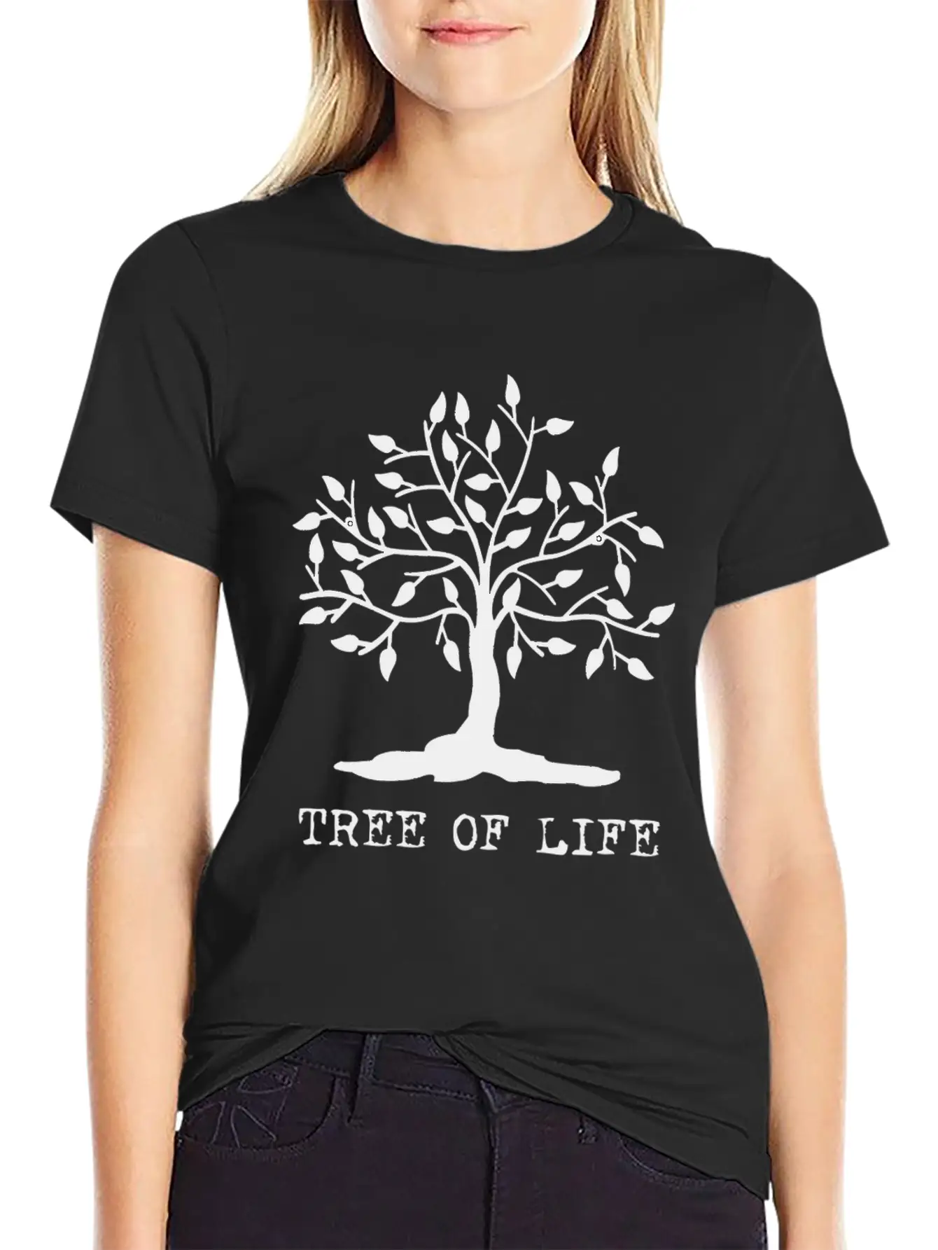 Tree Of Life Casual Graphic T-Shirt – Simple And Comfortable Daily Wear