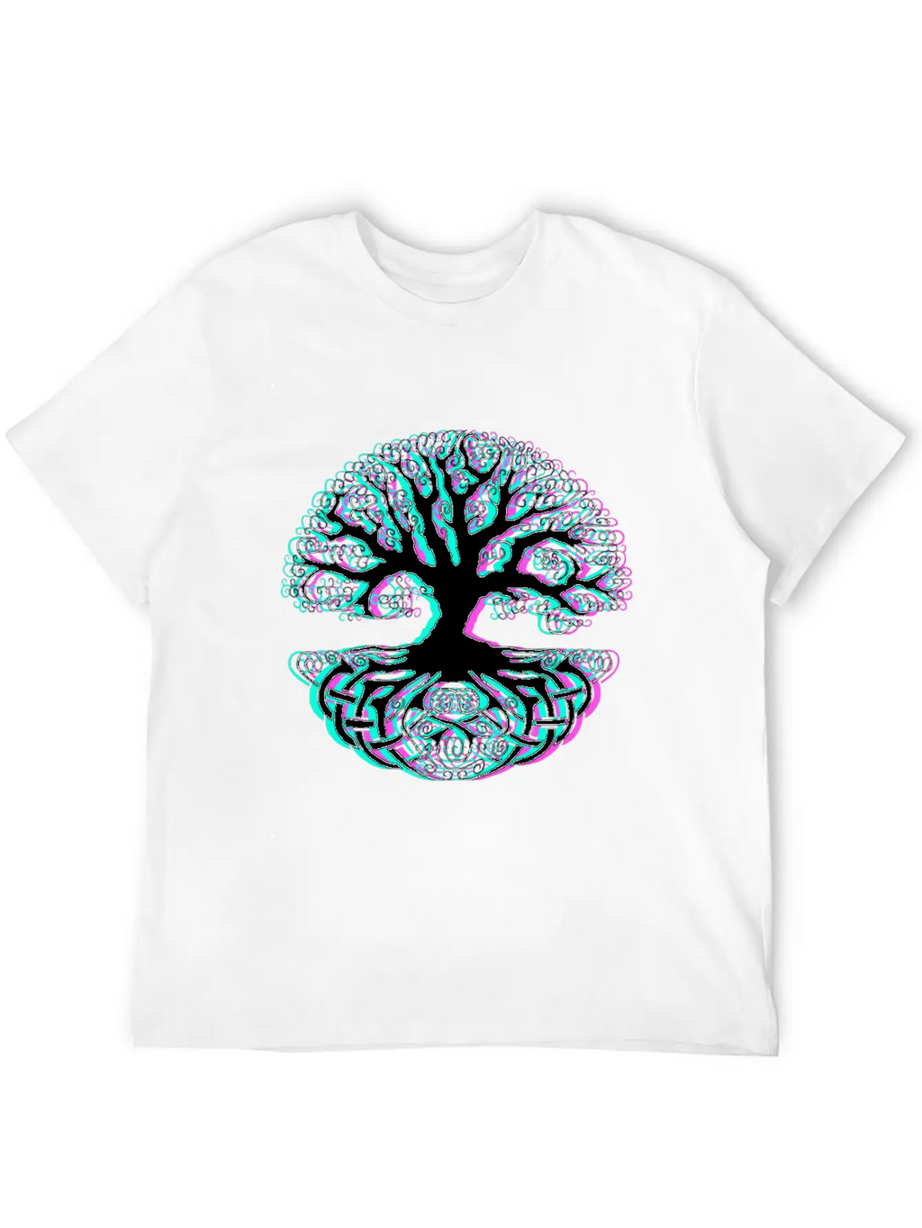 Tree Unisex Short Sleeve Soft Cotton T-Shirt – Casual Everyday Wear