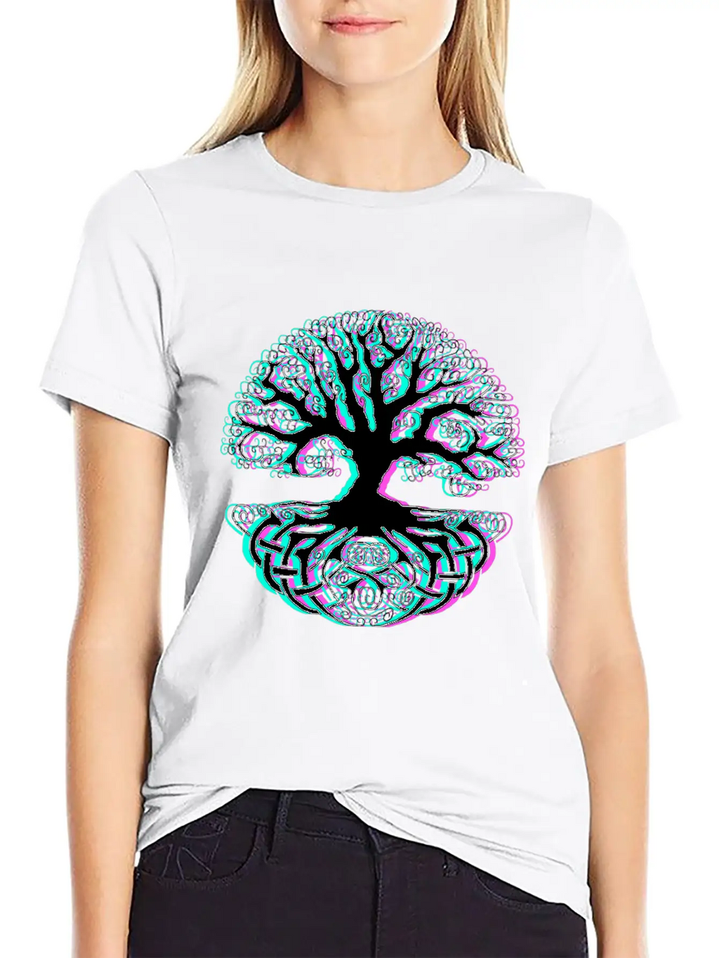 Tree Unisex Short Sleeve Soft Cotton T-Shirt – Casual Everyday Wear