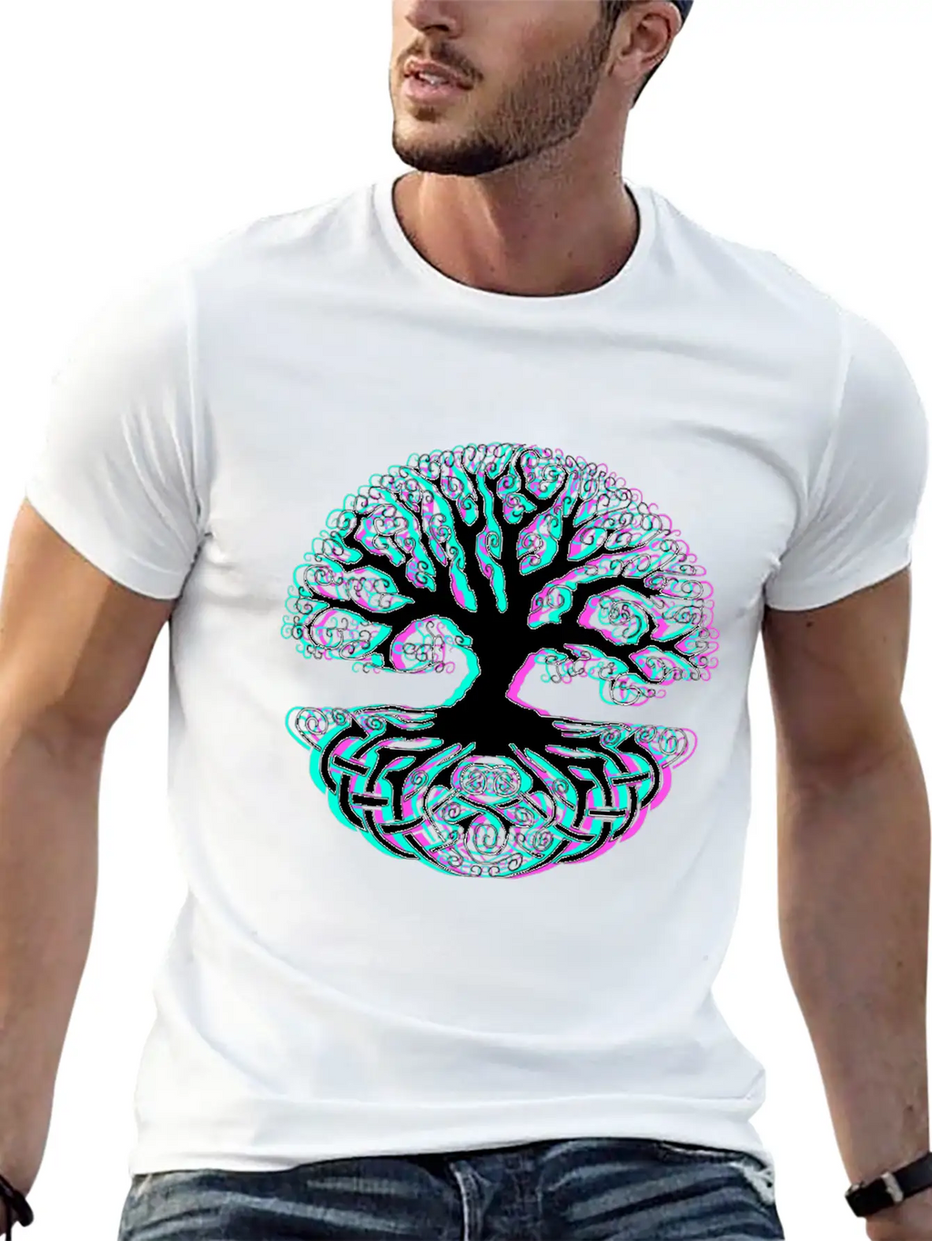 Tree Unisex Short Sleeve Soft Cotton T-Shirt – Casual Everyday Wear